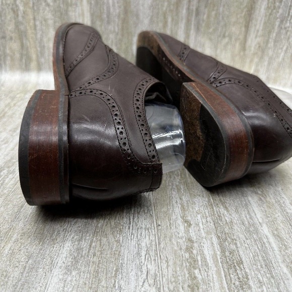 Cole Haan Grand OS Dress Shoes Mens‎ Size 10 Brown Leather Oxfords Wing Tip main image 6